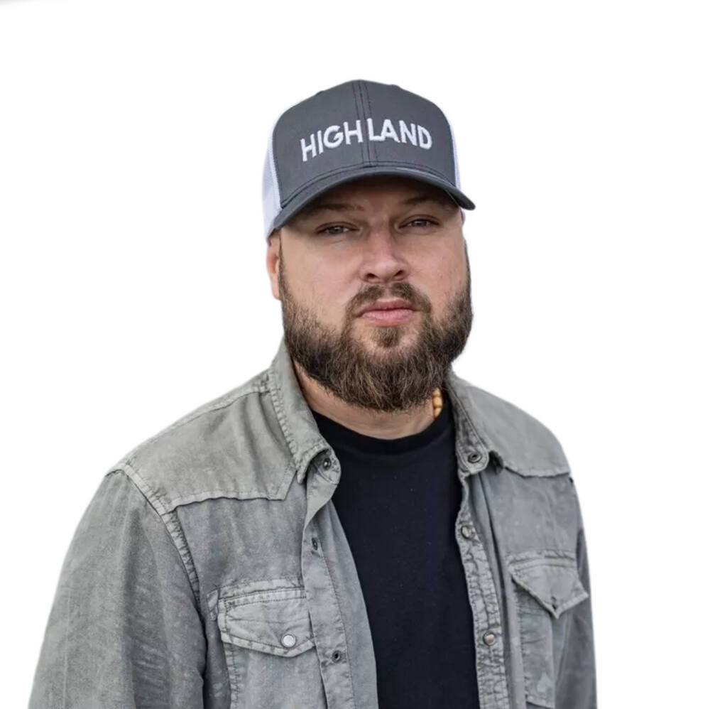 Snapback Highland - nápis